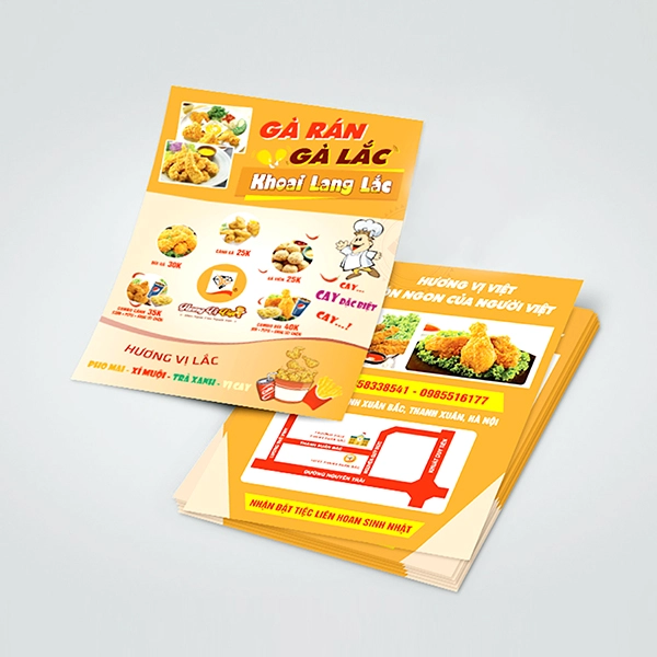 Dịch Vụ In Tờ Rơi Khổ A4 Tại TPHCM - In Nhanh NKD