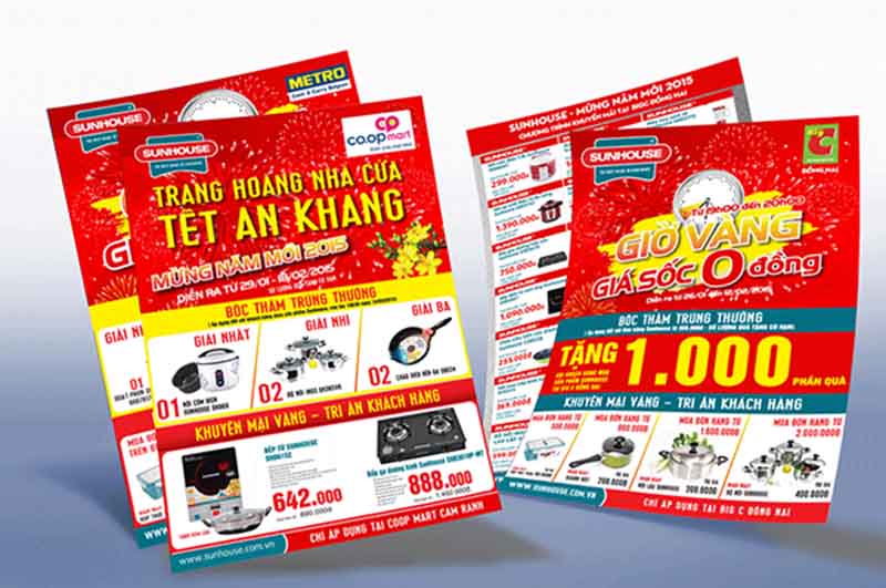 Dịch Vụ In Tờ Rơi Khổ A4 Tại TPHCM - In Nhanh NKD