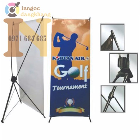 Standee Chữ X Thường 80x180